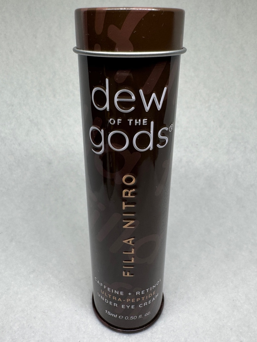 Dew of the Gods Filla Nitro Eye Cream 15ml Caffeine Retinol New Exp 2028